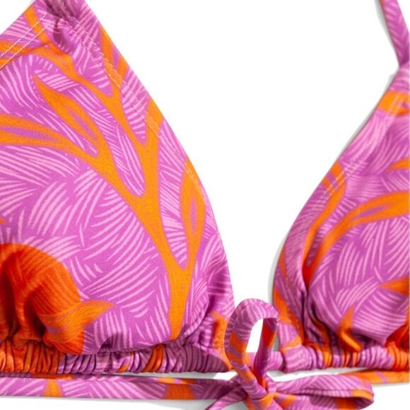 NWOT Liberty & Justice The Miata Bikini Top and Bottom in Grotto Pink Sz S - Picture 7 of 16